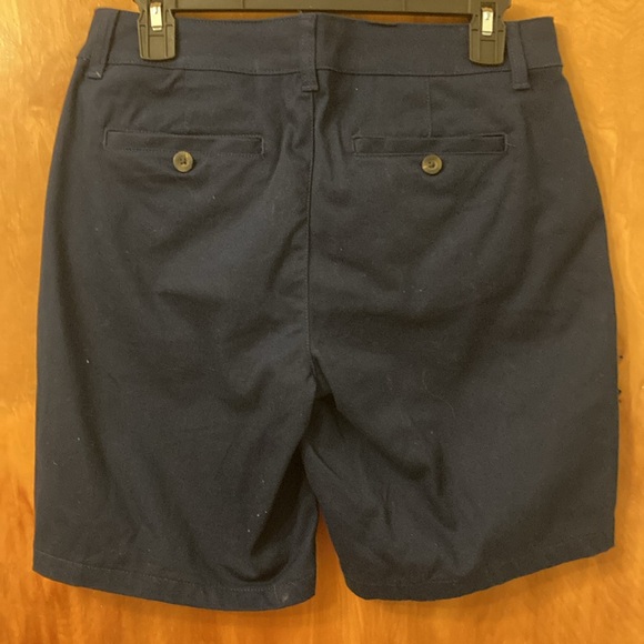 NWT Anna Navy Blue Bermuda Shorts - Picture 5 of 6
